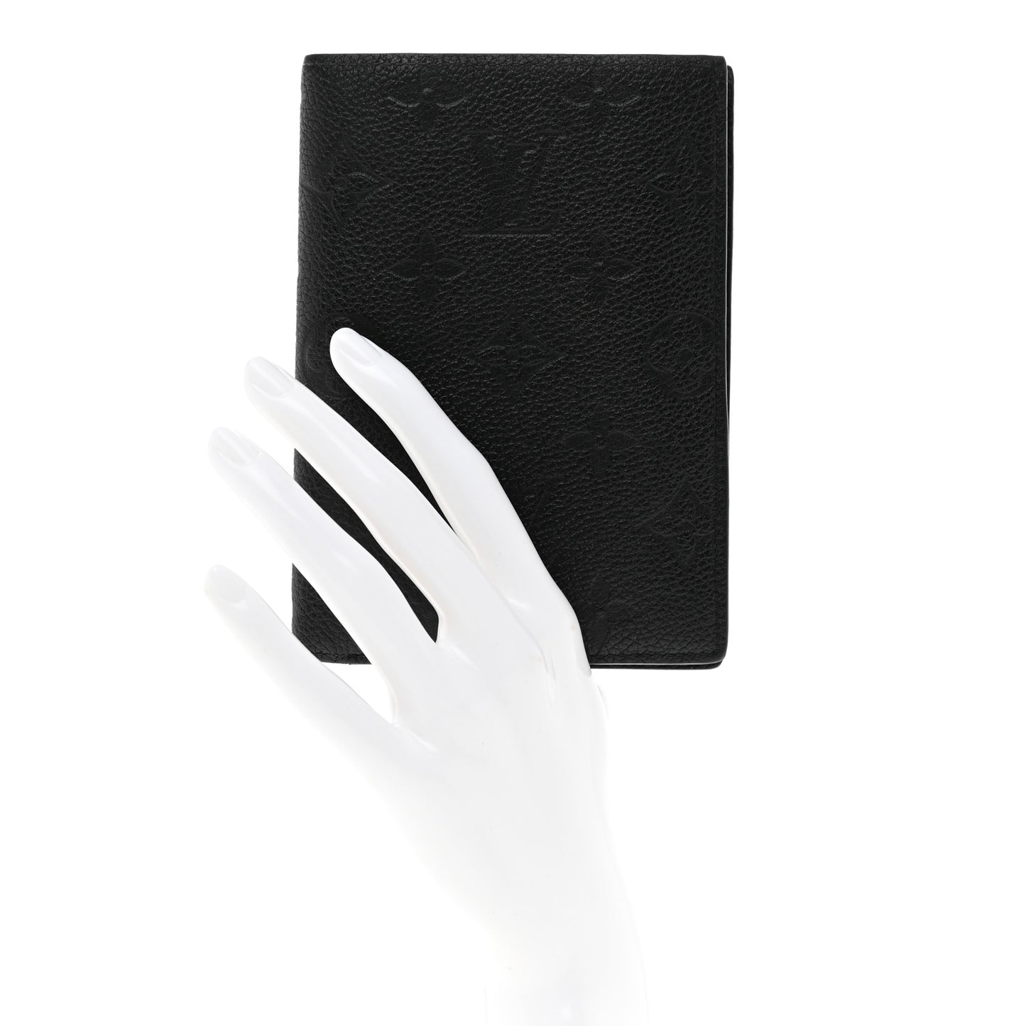 Empreinte Monogram Passport Cover Black