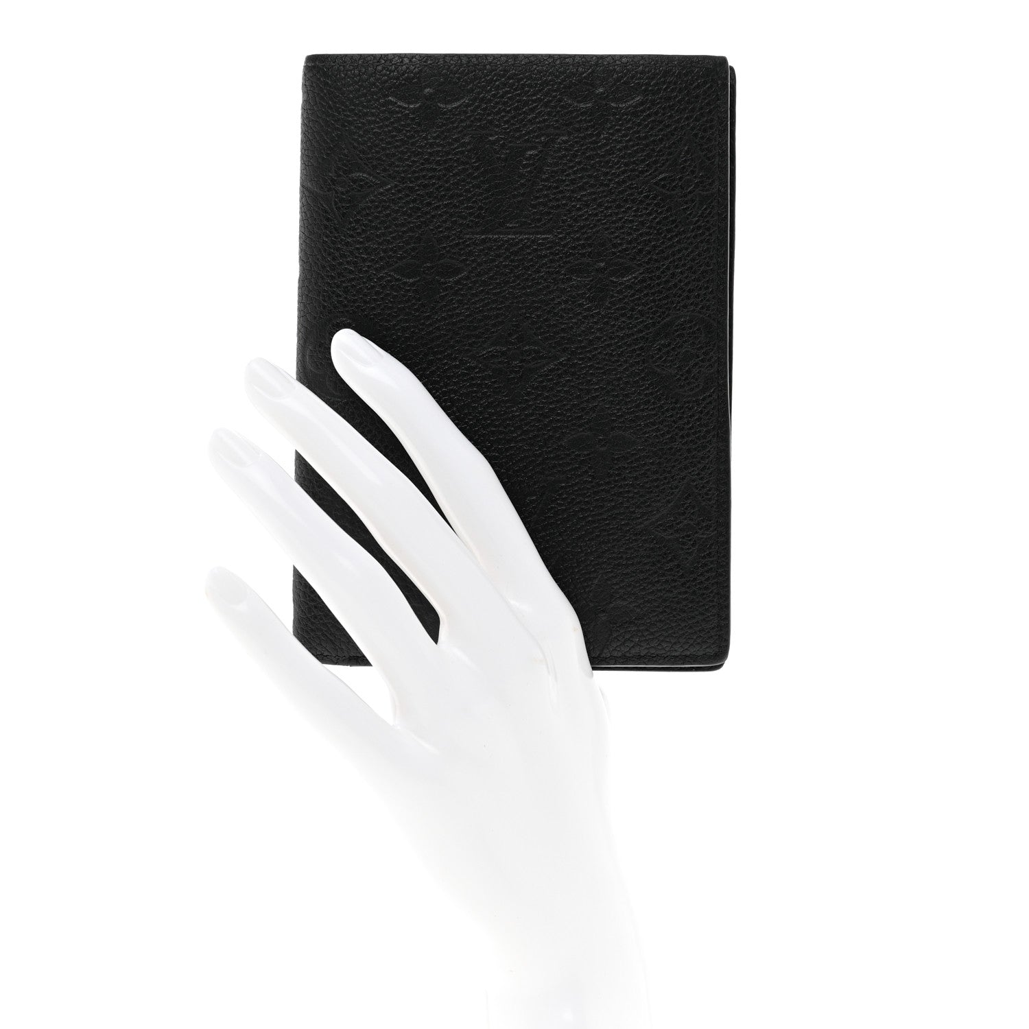 Louis Vuitton Empreinte Monogram Passport Cover Black 2 of 8