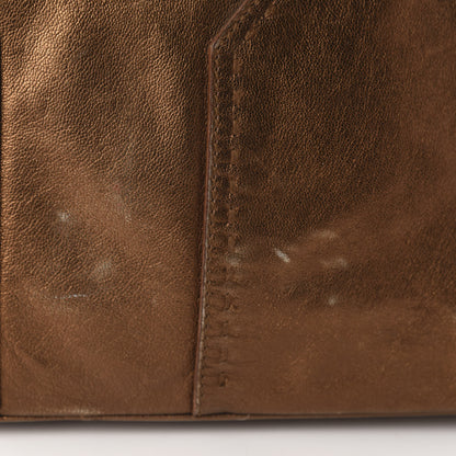 Saint Laurent Metallic Calfskin Medium Muse Copper 10 of 12