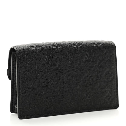 Louis Vuitton Empreinte Vavin Chain Wallet Black 4 of 10