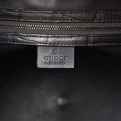 Gucci Crocodile Treasure Boston 6 of 12