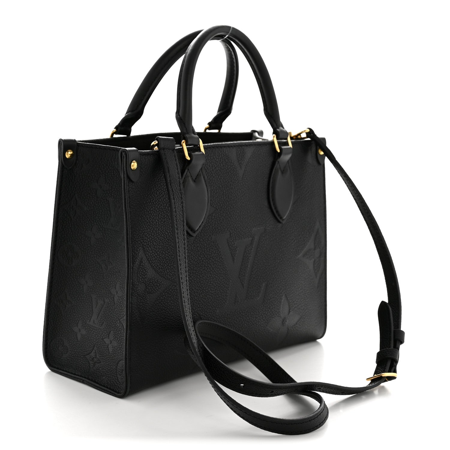 Louis Vuitton Empreinte Monogram Giant Onthego PM Black 3 of 12