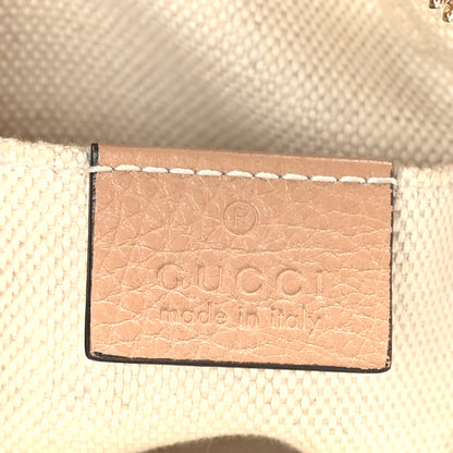 Gucci Pebbled Calfskin Small Soho Disco Bag Camelia 6 of 10