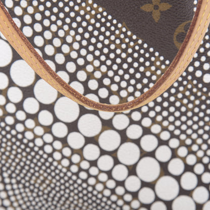 Louis Vuitton Monogram Kusama Waves Neverfull MM White 13 of 14