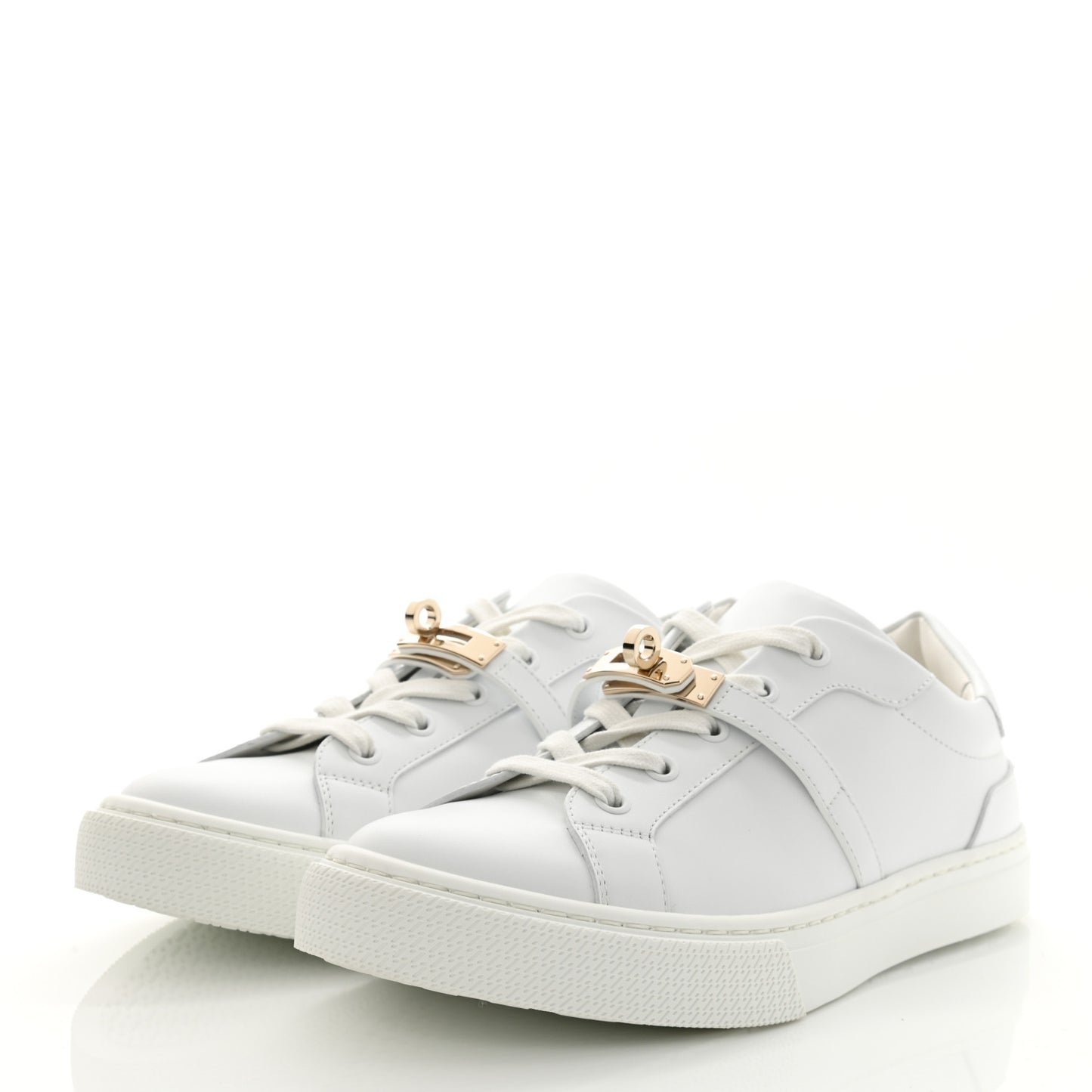 Calfskin Day Sneakers 39 White