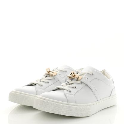 Hermes Calfskin Day Sneakers 39 White 3 of 9