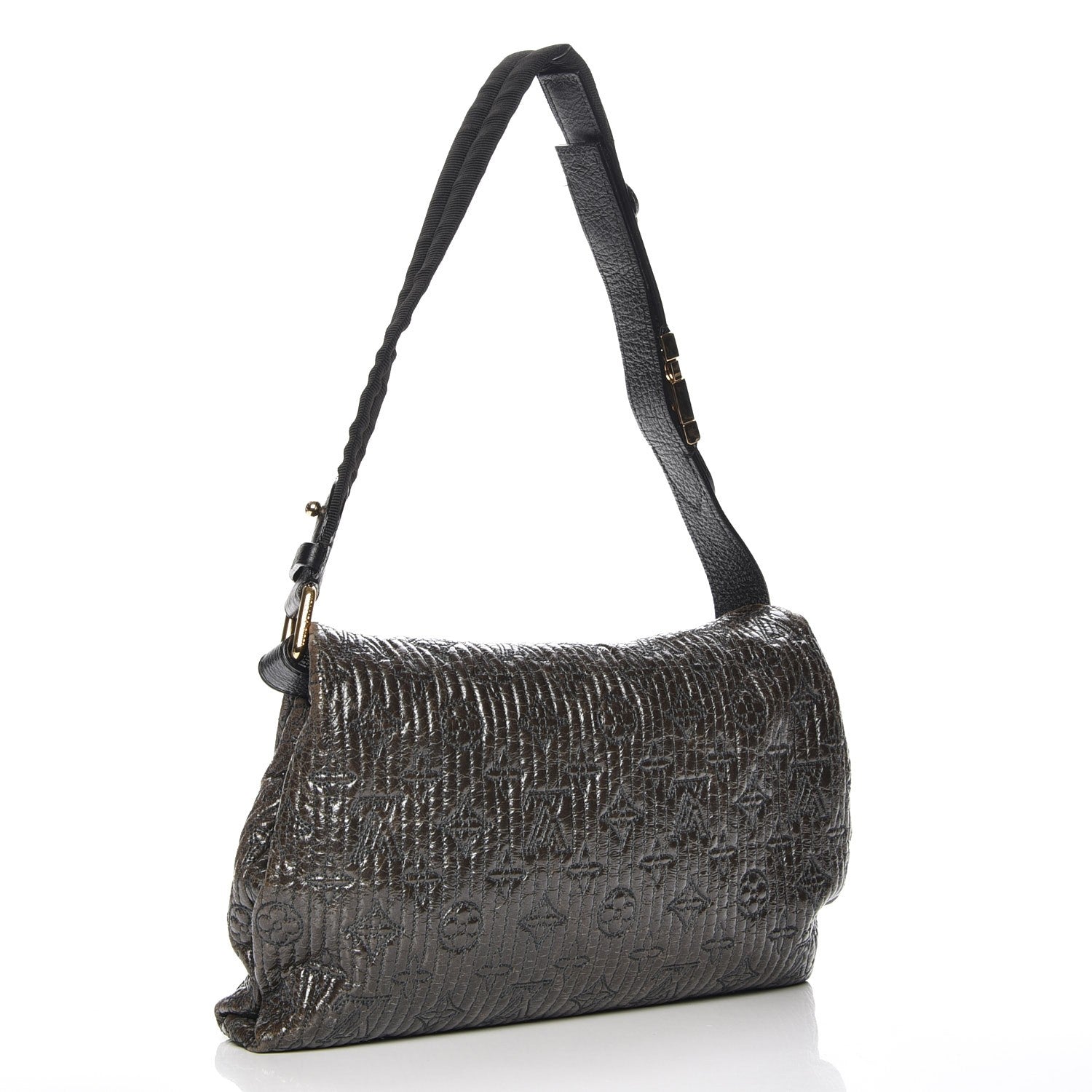 Louis Vuitton Monogram Motard Pochette Black 3 of 7