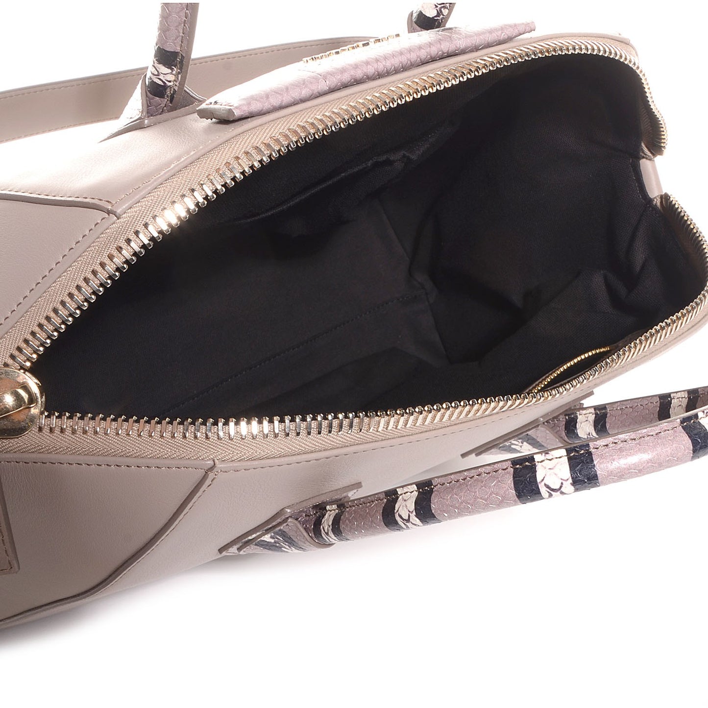 Calfskin Ayers Trim Medium Antigona Grey