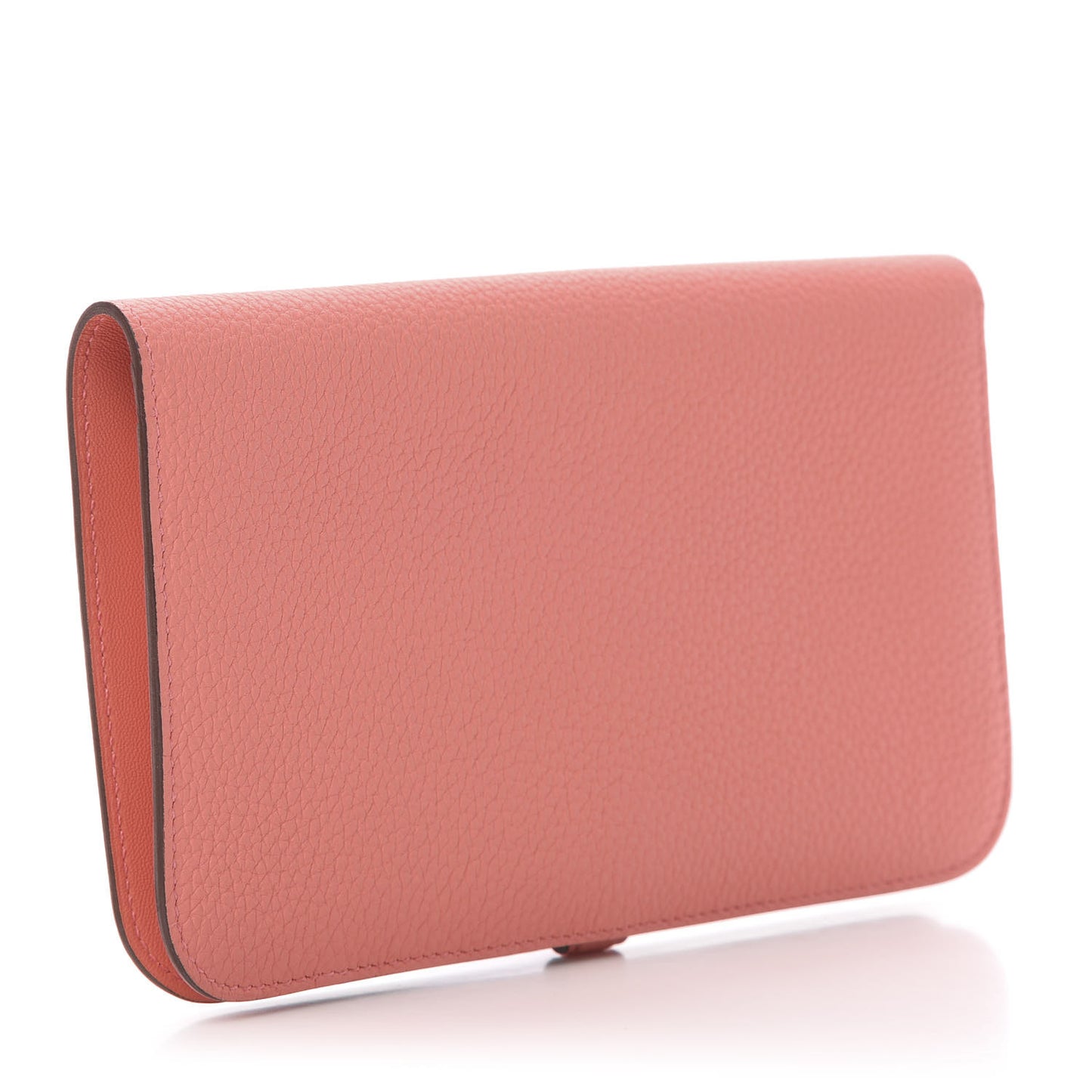 Togo Dogon Duo Wallet Rose Candy