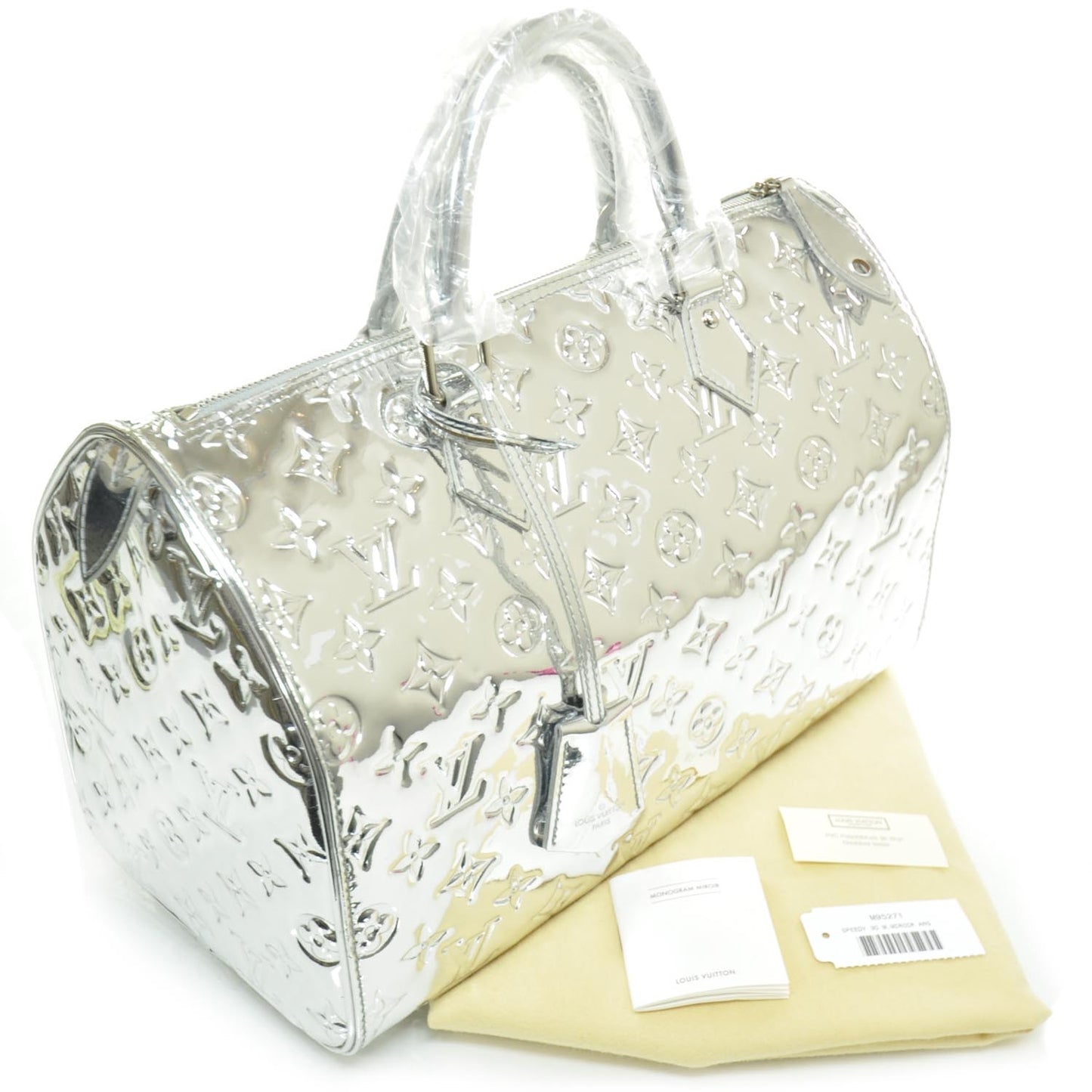 Monogram Miroir Speedy 30 Silver