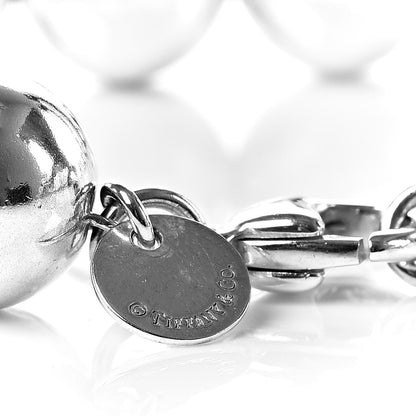 Tiffany Sterling Silver 10mm HardWear Ball Bracelet 5 of 5