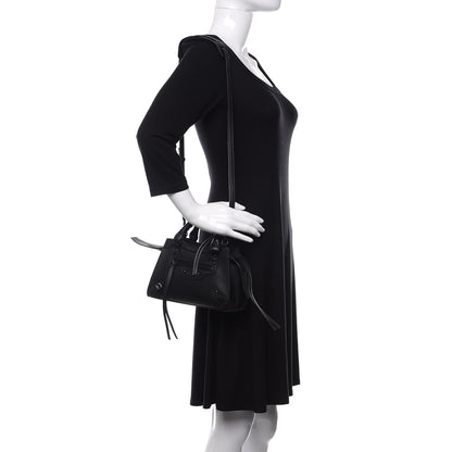 Balenciaga Smooth Calfskin Neo Classic Black Hardware Mini City Black 2 of 11