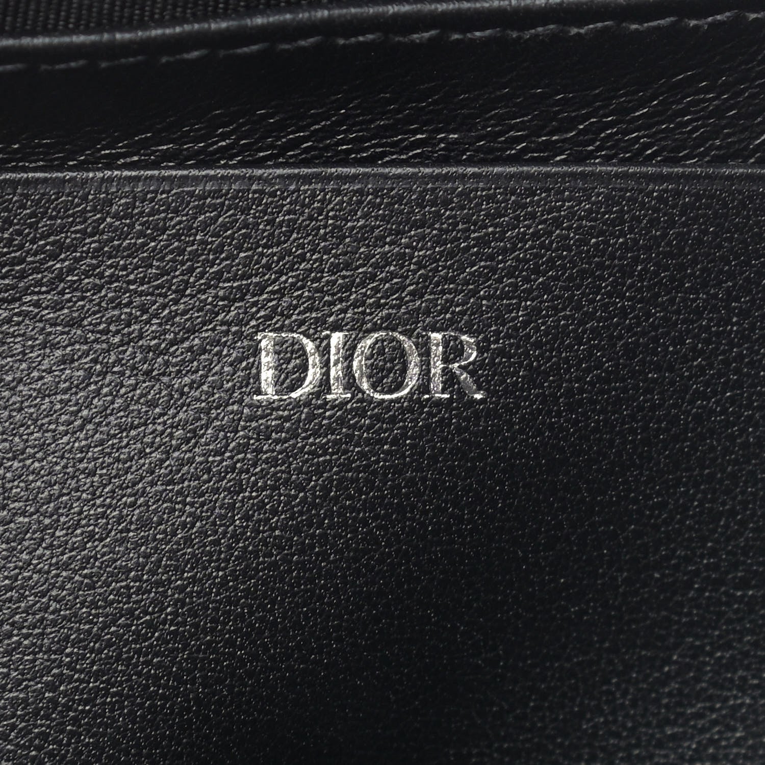 Christian Dior Oblique Pouch Navy Blue 6 of 10