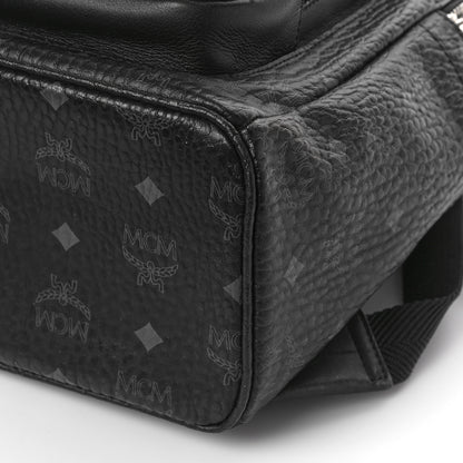 MCM Visetos Medium Stark Backpack Black 7 of 8