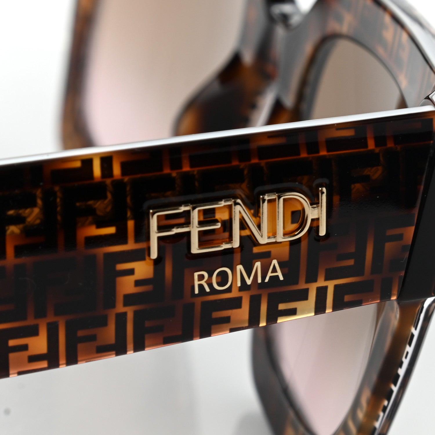 Fendi Acetate FF Sunglasses FF 0457/G/S Havana 6 of 7