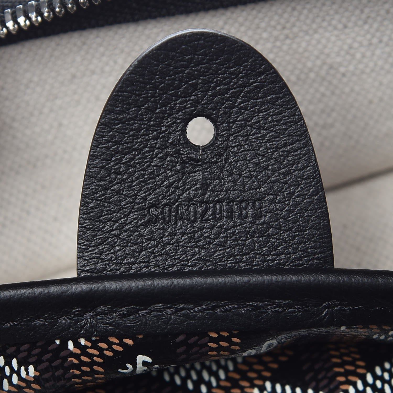 Goyard Goyardine Artois PM Black 7 of 7