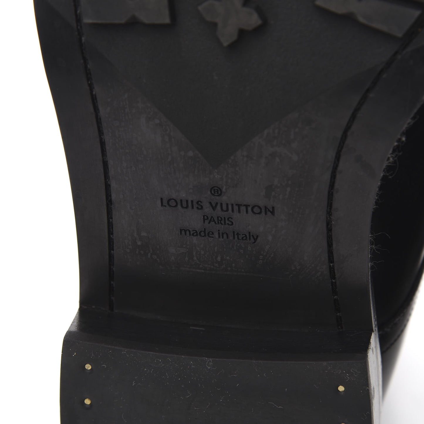 Calfskin Monogram Mens Ankle Boots 10.5 Black