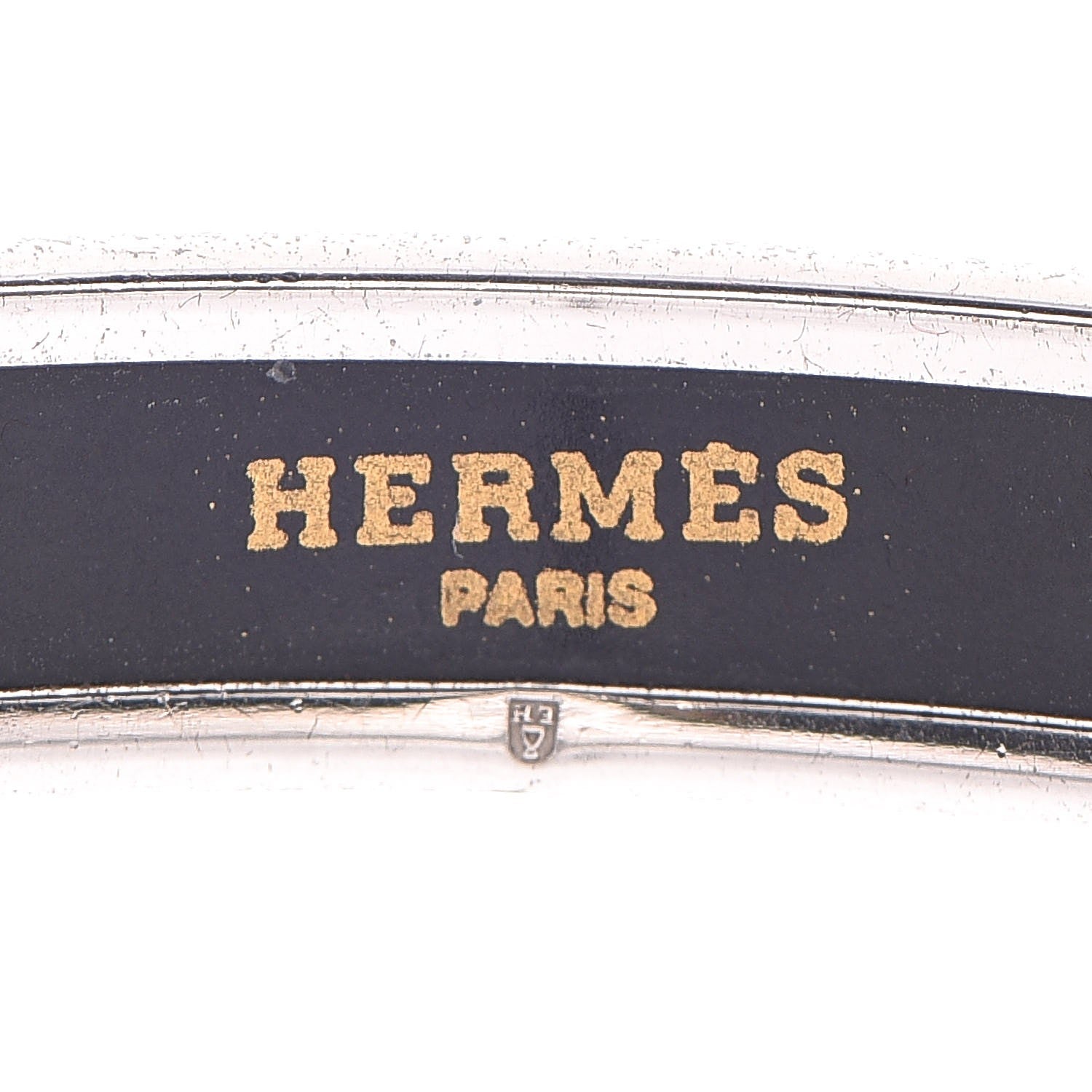 Hermes Enamel Printed Narrow Brazil Bracelet 70 4 of 5