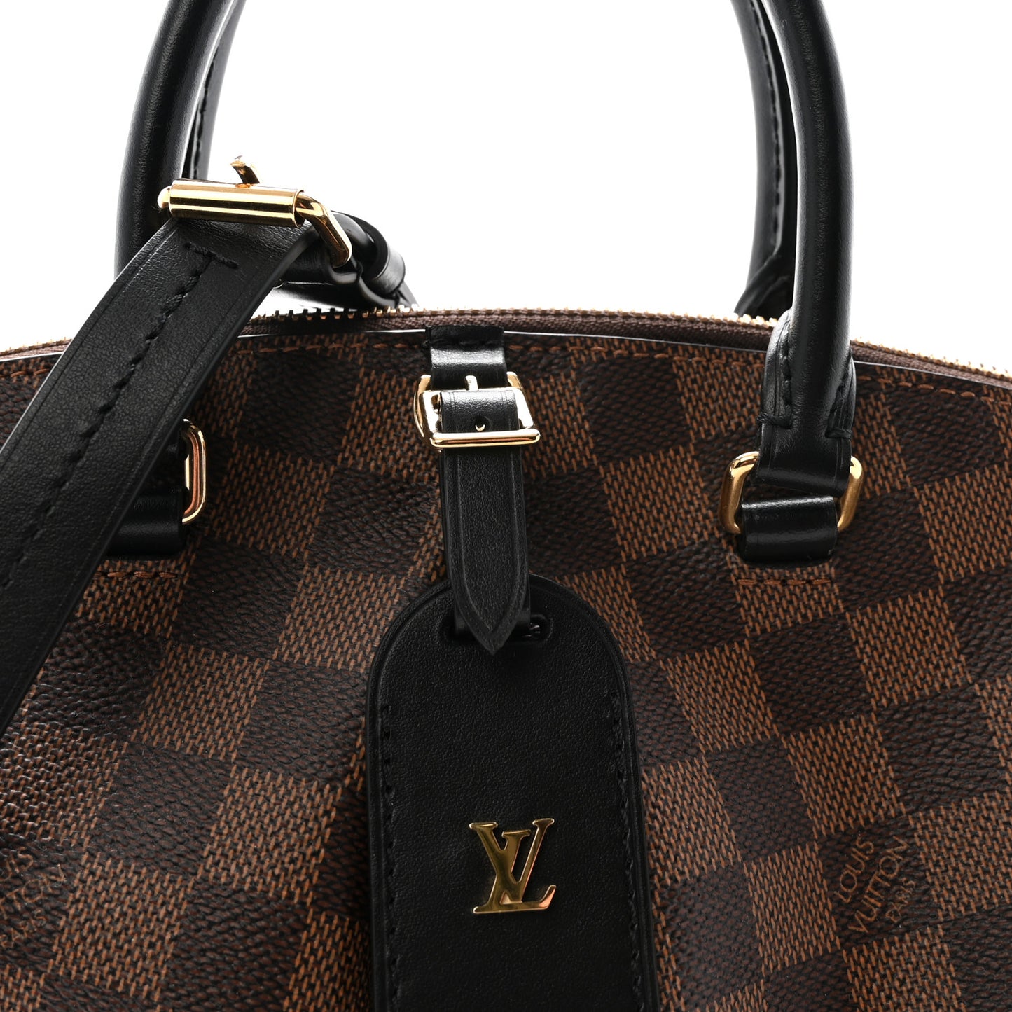 Damier Ebene Odeon Tote PM Black