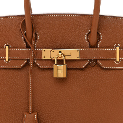 Hermes Togo Birkin 30 Gold 8 of 11