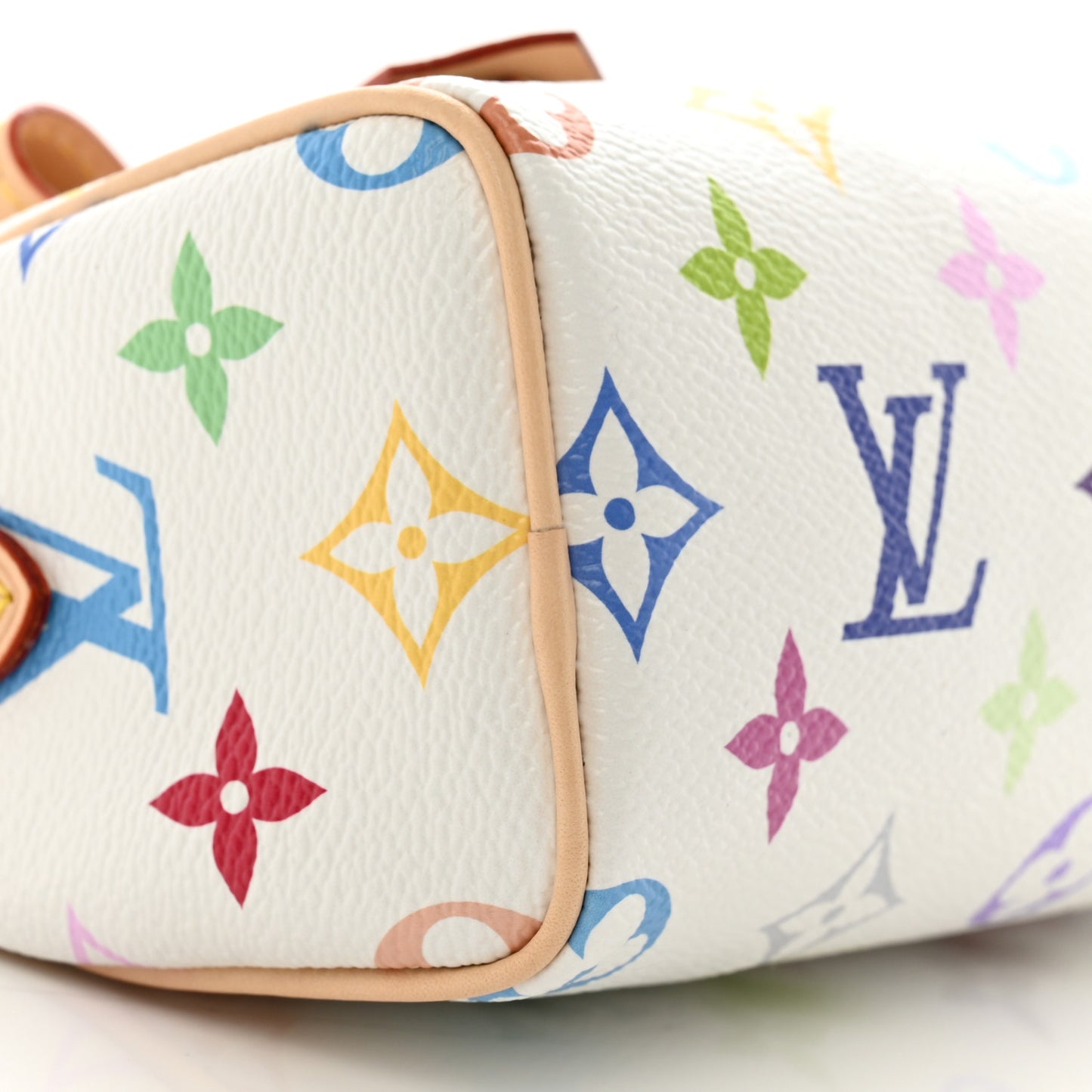 LV X TM Monogram Multicolor Nano Speedy White