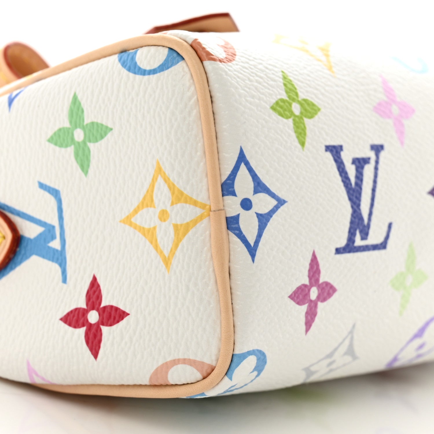 Louis Vuitton LV X TM Monogram Multicolor Nano Speedy White 8 of 9