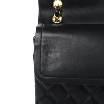 Chanel Lambskin Quilted Maxi Double Flap Black 11 of 18