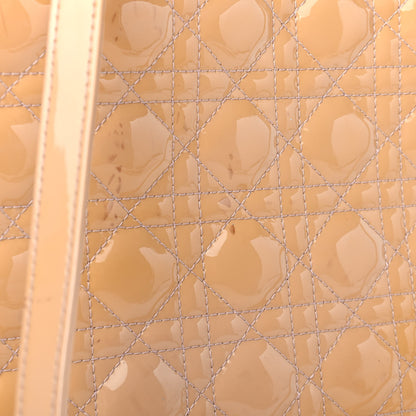 Christian Dior Patent Cannage Large Lady Dior Beige 11 of 12