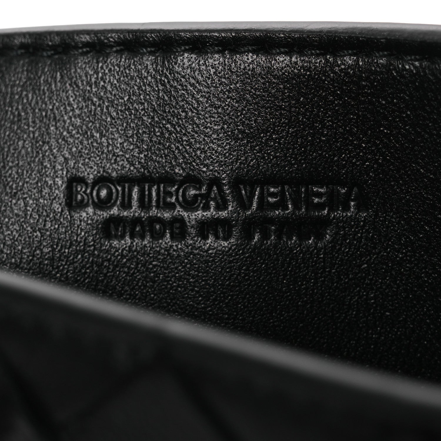 Bottega Veneta Nappa Intrecciato Andiamo Phone Pouch Black 6 of 10