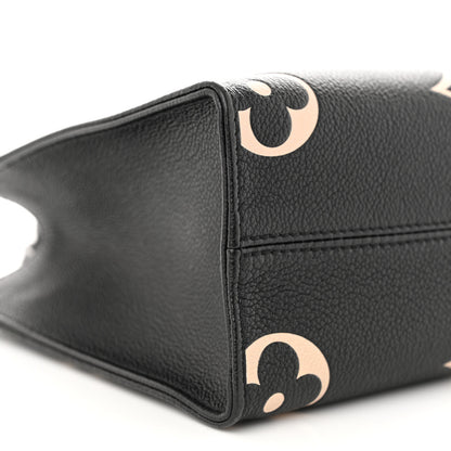 Louis Vuitton Empreinte Monogram Giant Onthego PM Black Beige 8 of 9