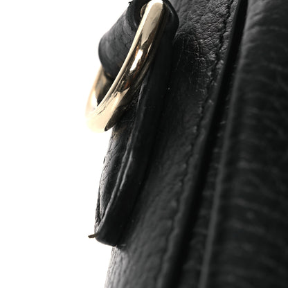 Gucci Dollar Calfskin Interlocking G Crossbody Bag Black 15 of 15