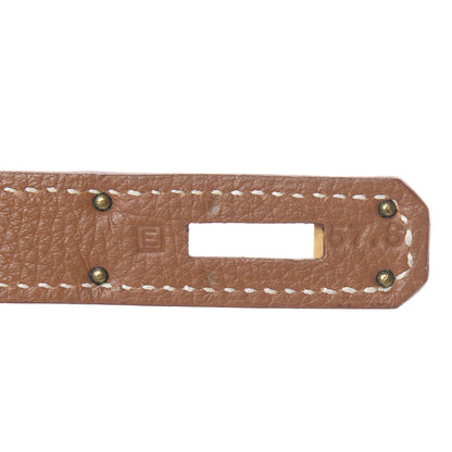 Hermes Togo Kelly Retourne 32 Gold 7 of 13