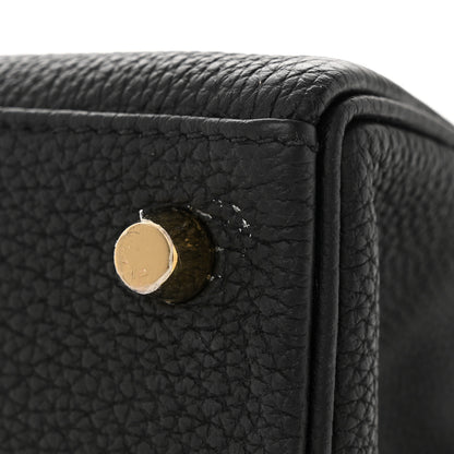 Hermes Togo Lizard Kelly Retourne Touch 25 Black 10 of 13