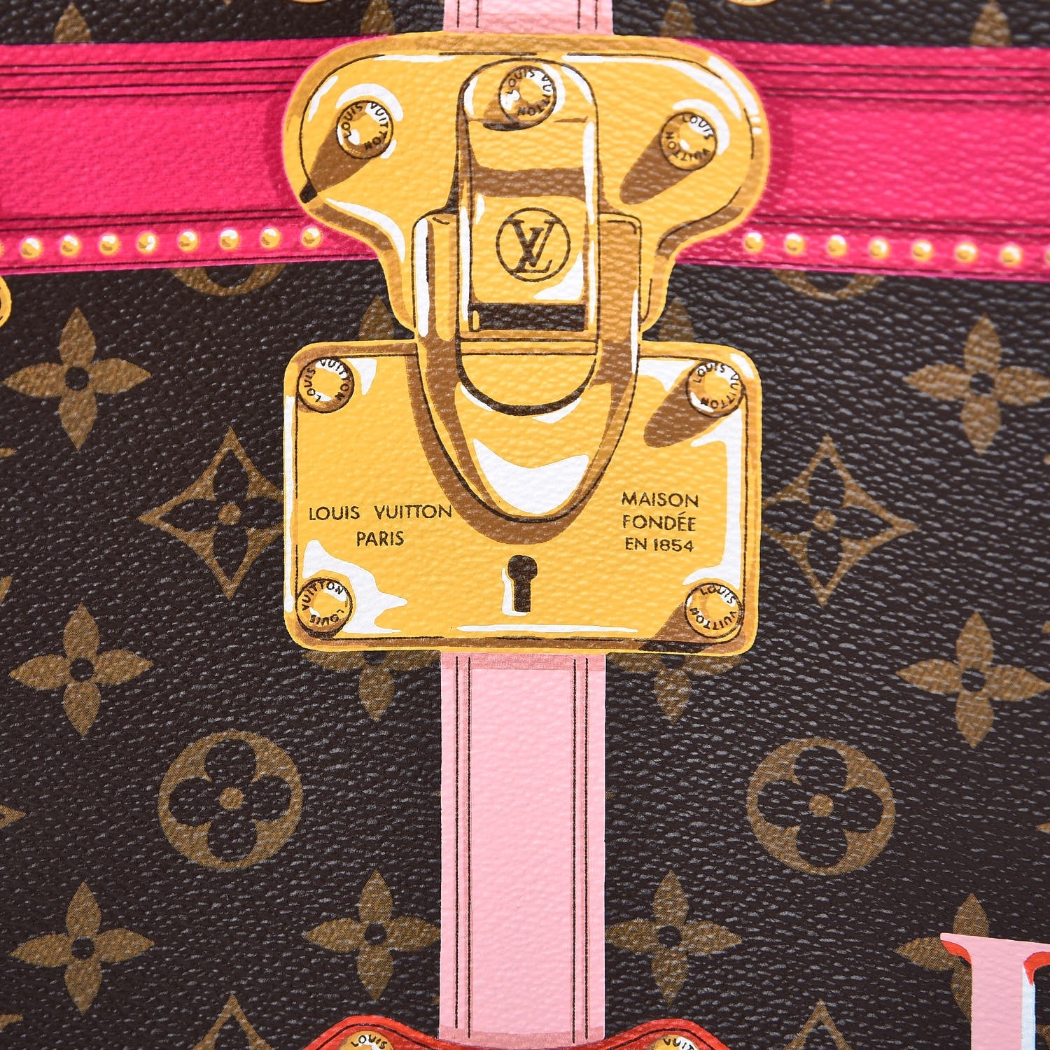 Louis Vuitton Monogram Summer Trunks Neonoe 8 of 9