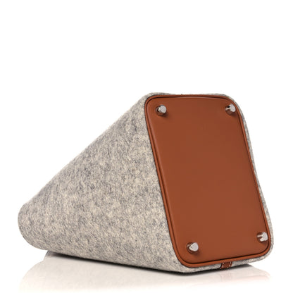 Hermes Feutre Swift Picotin Lock 18 PM Gris Clair Gold 4 of 10