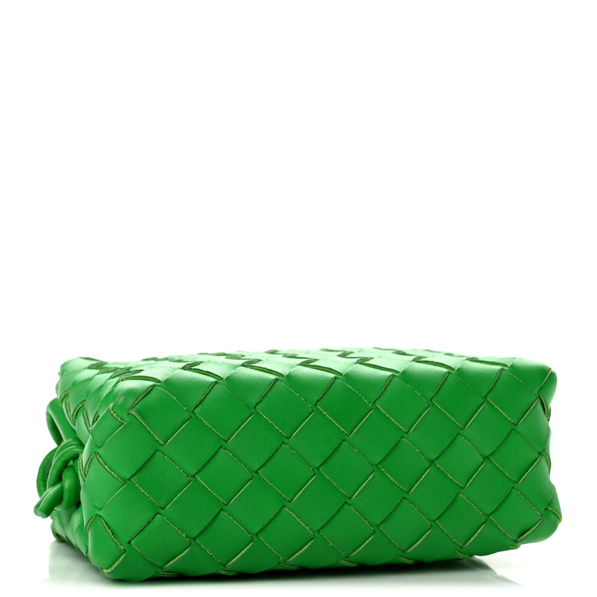 Nappa Intrecciato Mini Loop Camera Bag Parakeet
