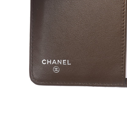 Chanel Caviar Quilted Zipped Pocket Wallet Brown 6 of 9