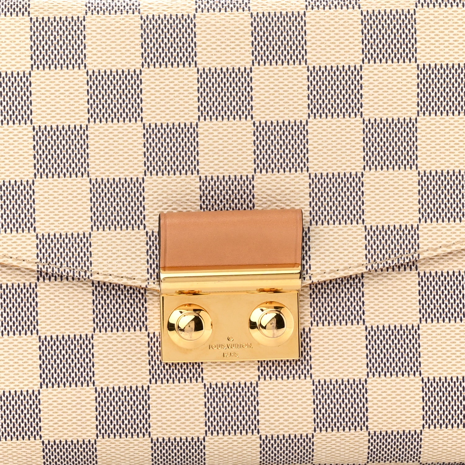 Louis Vuitton Damier Azur Braided Croisette Rose 7 of 10
