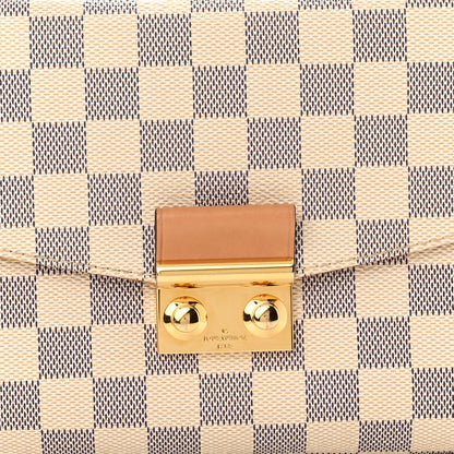 Louis Vuitton Damier Azur Braided Croisette Rose 7 of 10