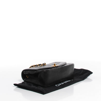 Chanel Lambskin Quilted Small Single Flap Black 4 of 10