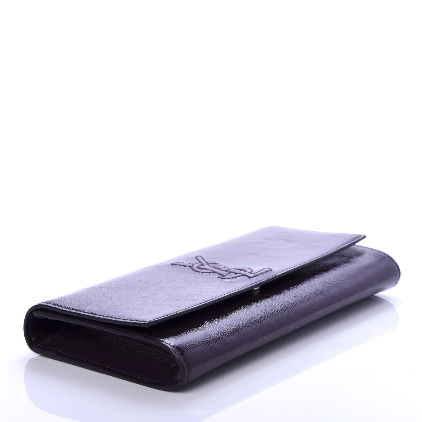 Calfskin Small Belle De Jour Clutch Purple