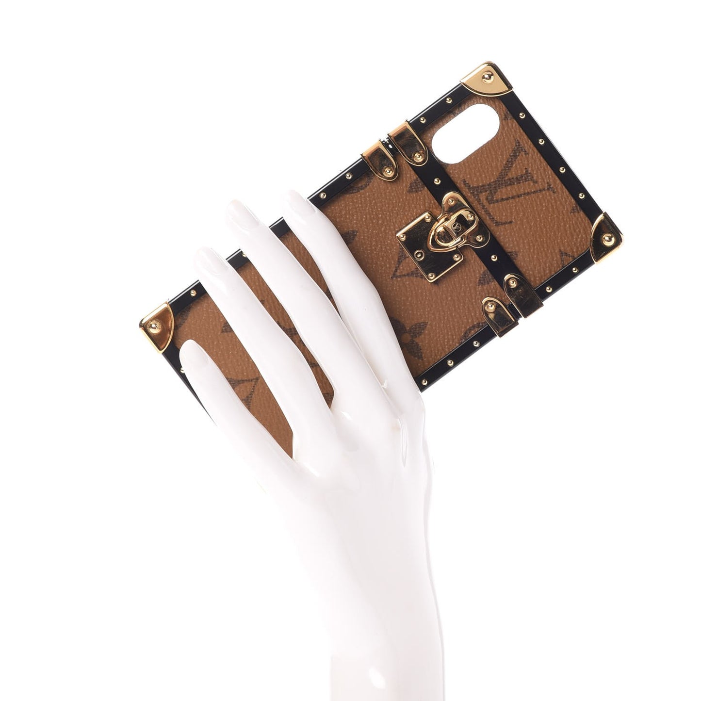 Reverse Monogram Eye-Trunk iPhone X Case