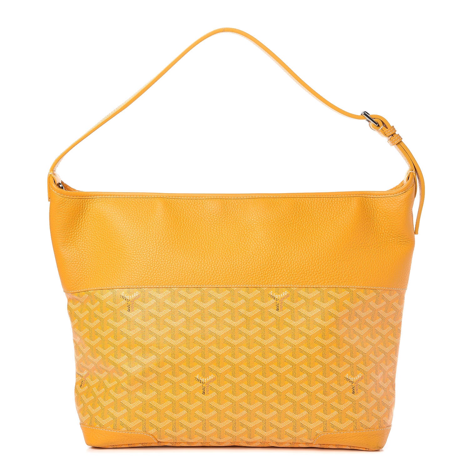 Goyard Goyardine Grenadines Hobo Yellow 1 of 13