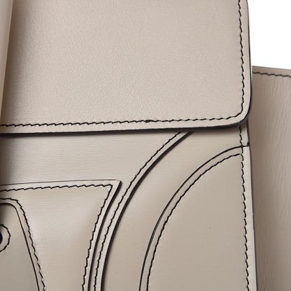 Celine Satin Calfskin Mini Debossed Luggage White 13 of 16