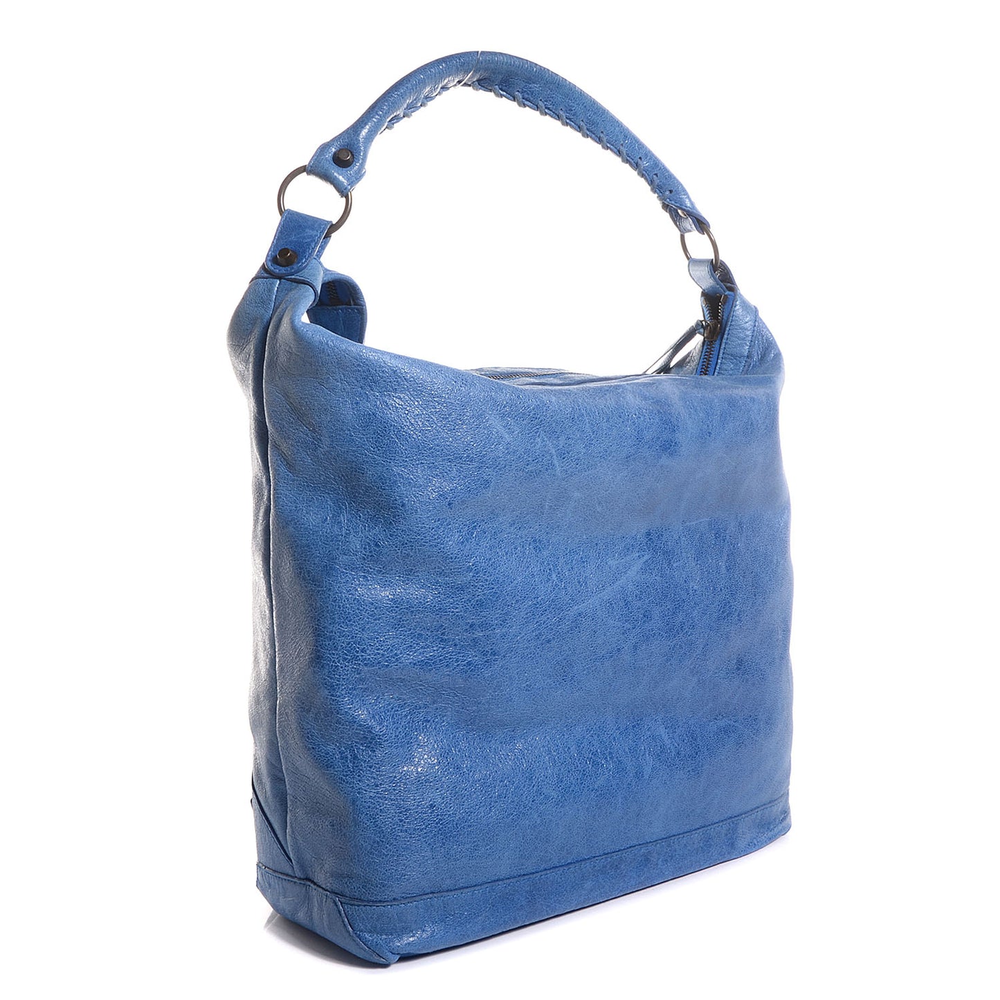 Chevre Classic Hardware Day Hobo French Bleu