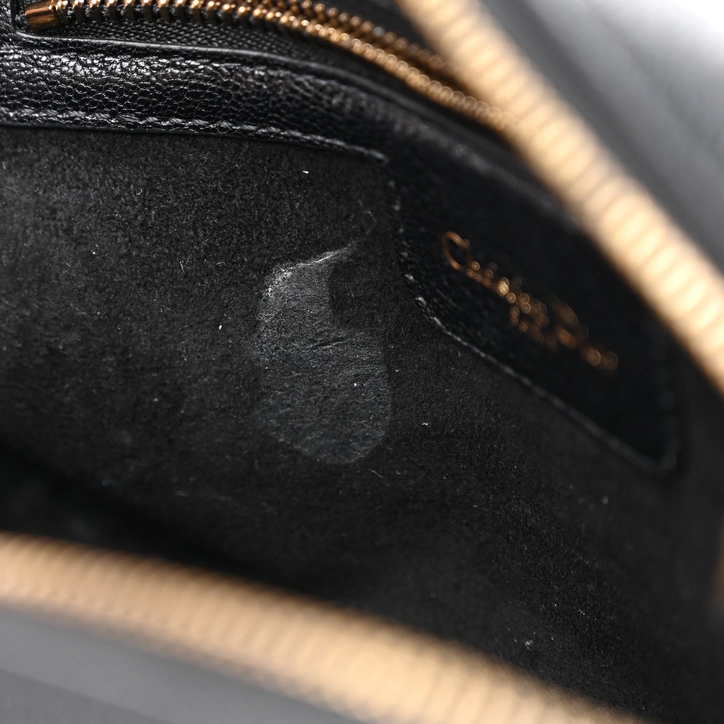 Goatskin Double Saddle Pouch Black