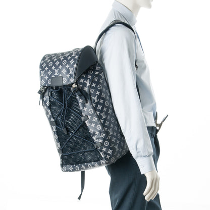 Louis Vuitton Savane Monogram Chapman Hiking Backpack Encre 2 of 14