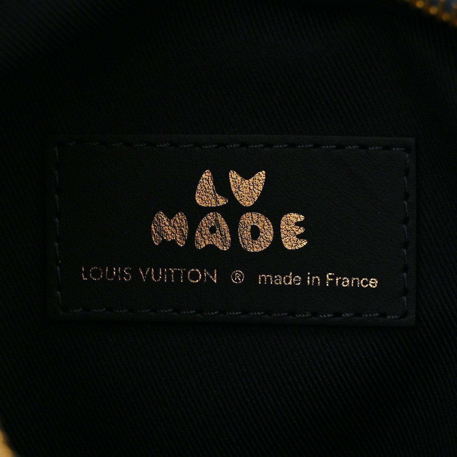 Louis Vuitton X NIGO Taurillon Monogram Denim Japanese Cruiser Blue 6 of 9