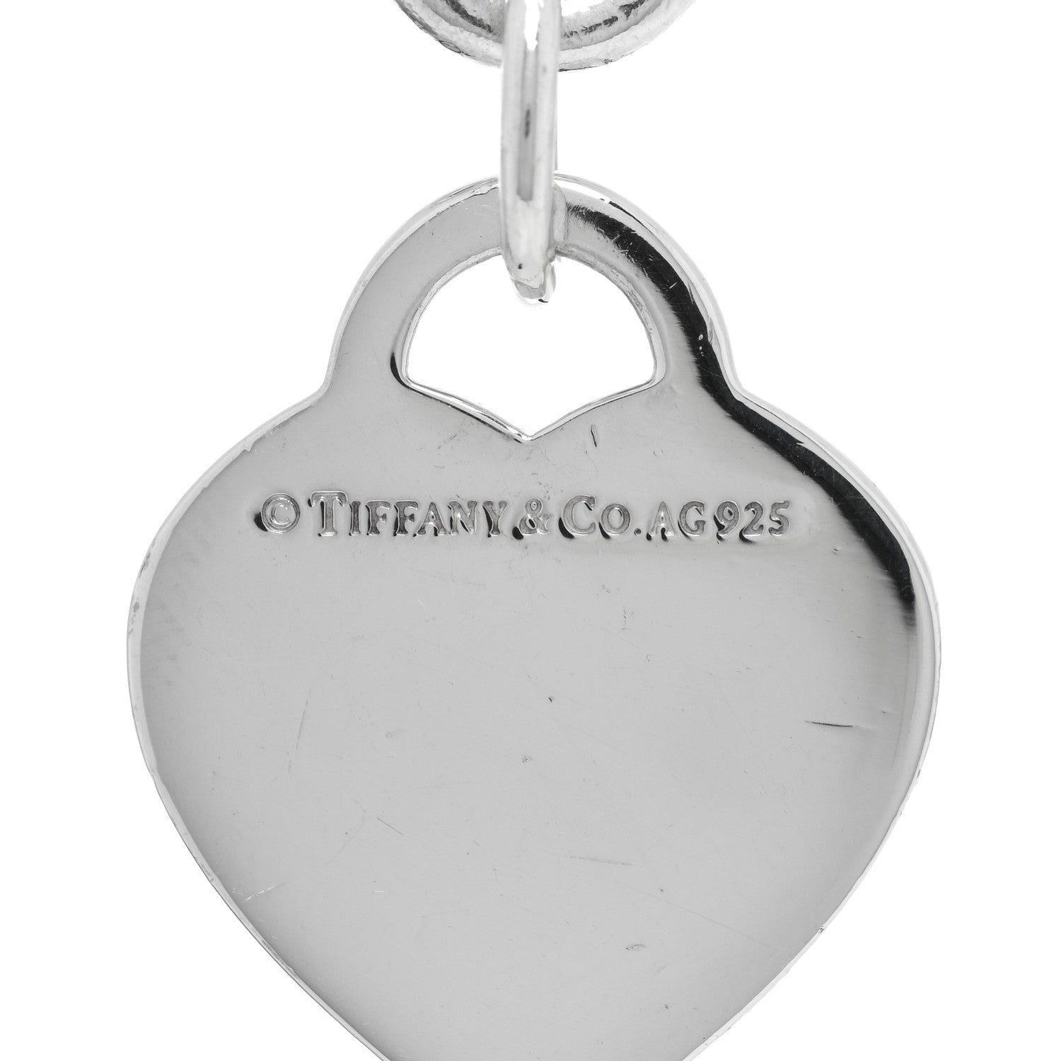 Tiffany Sterling Silver Return to Tiffany Heart Tag Charm Bracelet 3 of 3