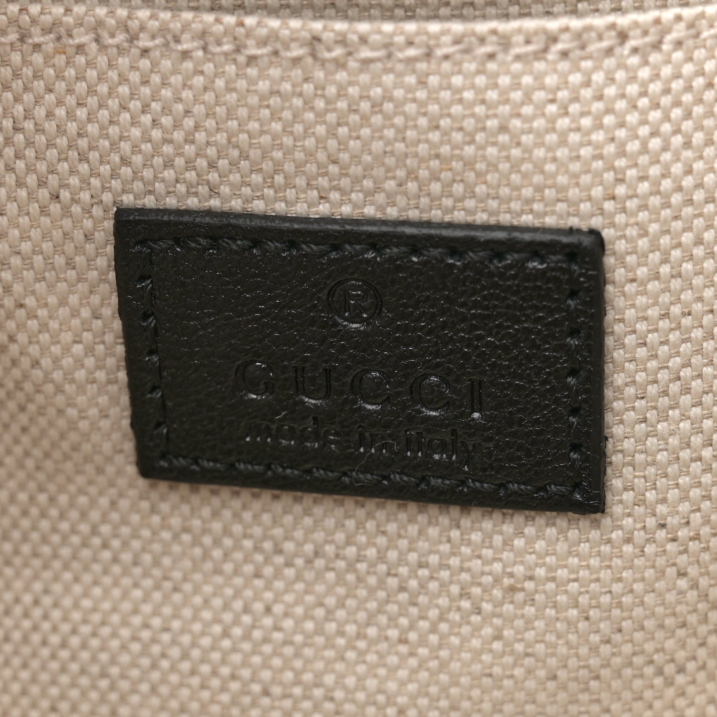 Sakai Be Green Calfskin Diagonal Stitched Small Blondie Shoulder Bag Black